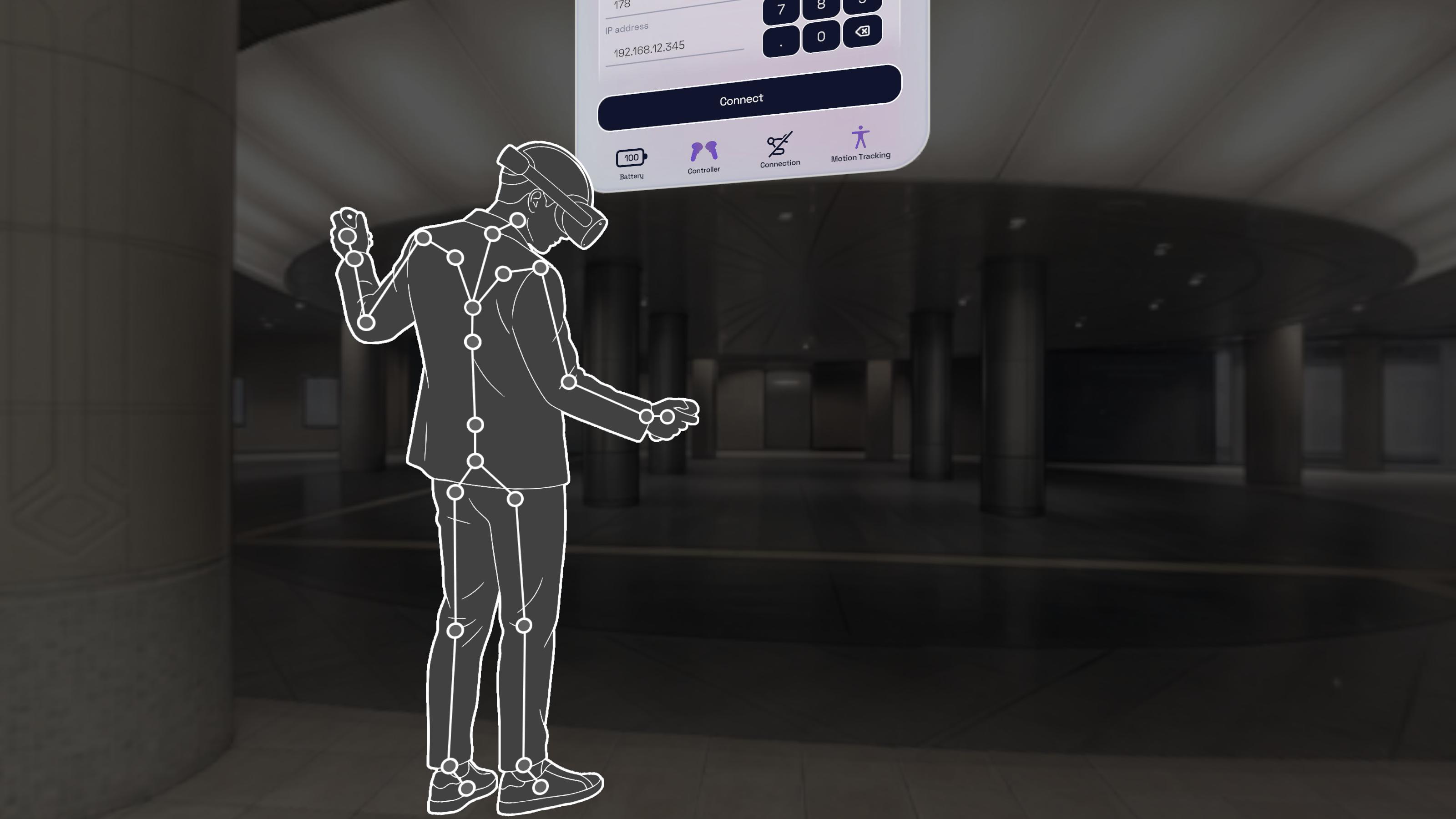 Full-body tracking 24 nodes schematic
